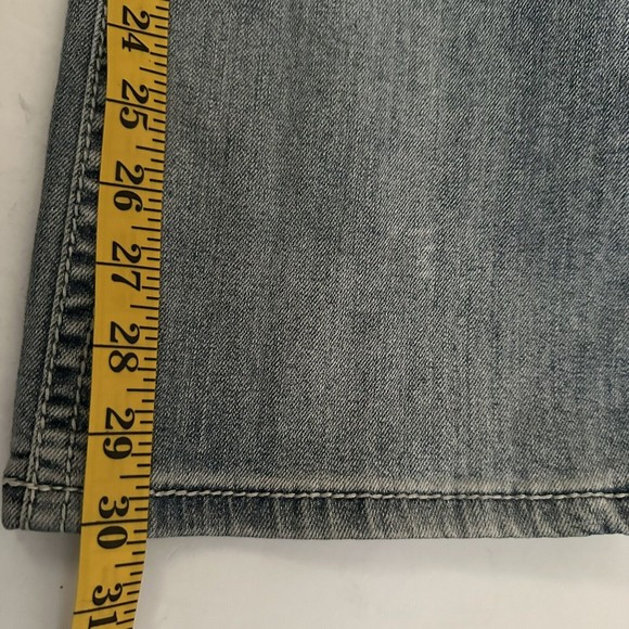 Shyanne Womens Jeans Anne Boot Cut Flap Medium Wash Denim Mid Rise Sz 28 Short - Picture 9 of 9